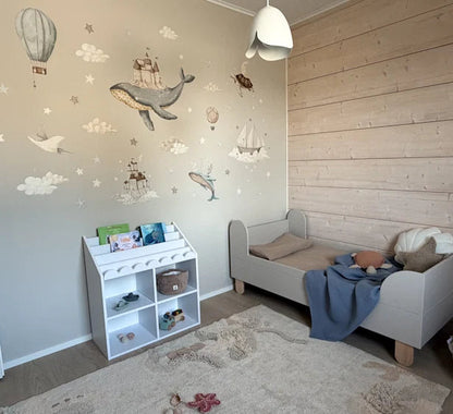 Wood Luck Design, Juniorsäng 80x160 cm, Basic Cashmere