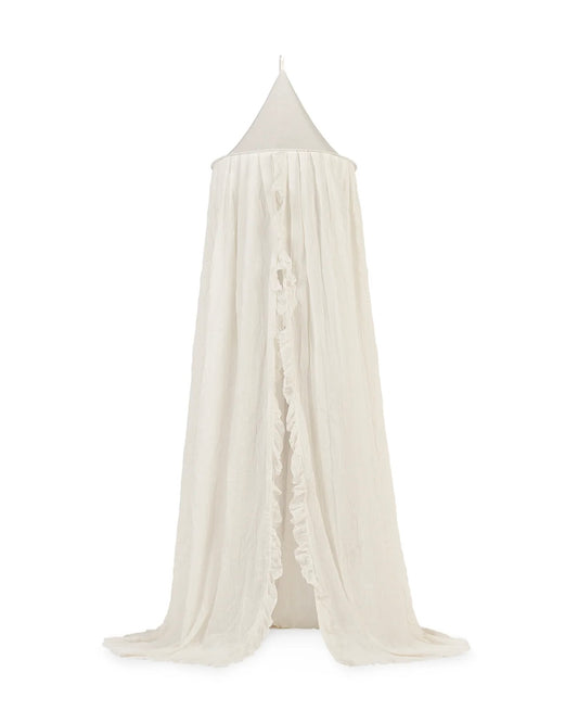 Jollein, Bed Canopy Ruffle Ivory