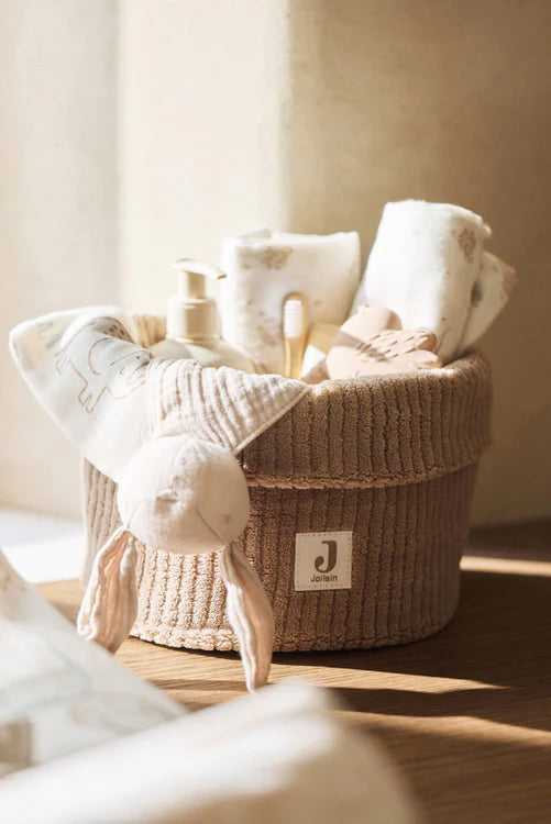 Jollein, Storage Basket Pure Knit, Nougat