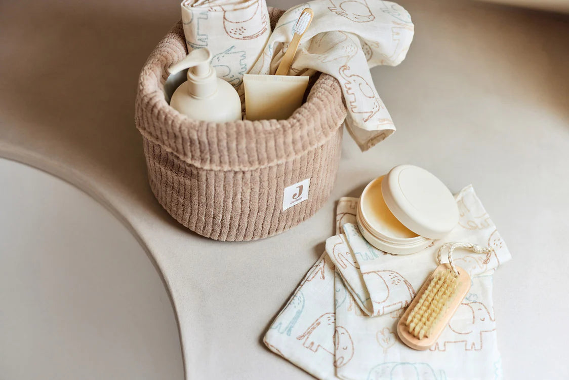 Jollein, Storage Basket Pure Knit, Nougat