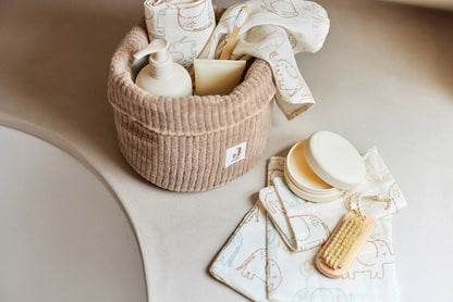 Jollein, Storage Basket Pure Knit, Nougat