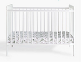 Woodies, Pinnasänky, Classic Cot 60x120cm, White