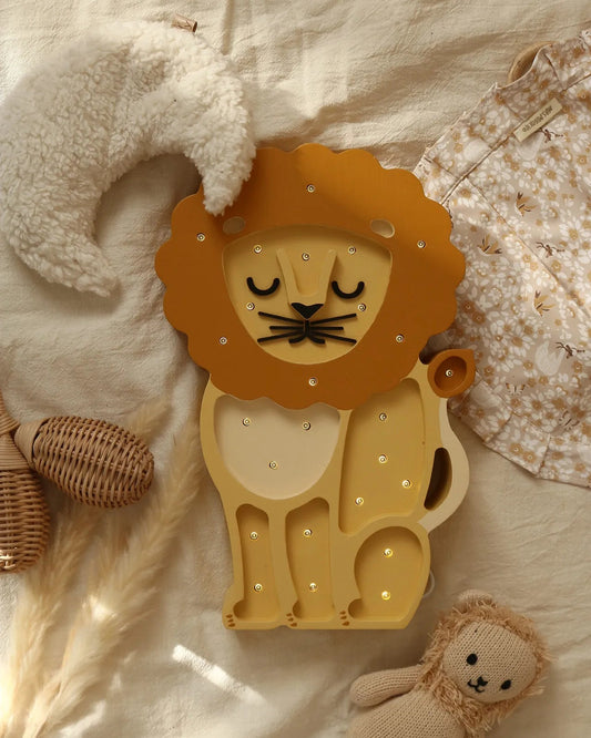 Little Lights Yövalo, Lion African Yellow