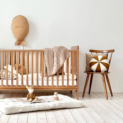 Woodies, Pinnasänky 2 IN 1 Classic Cot Bed 70x140 cm, Pähkinä