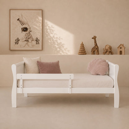 Woodies, Cot (70x140cm) Safety Rail, White