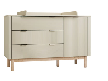 Pinio, Miloo Chest of 4 drawers, Champagne