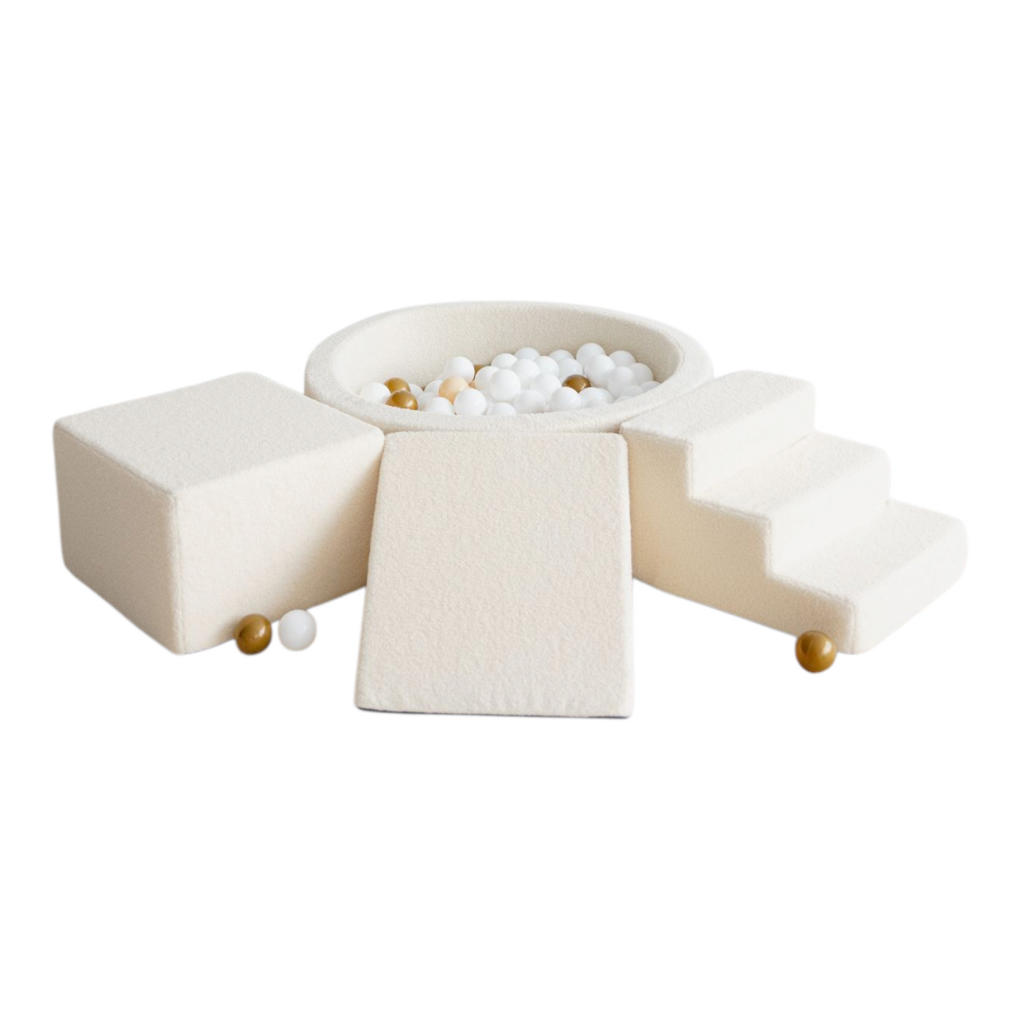 Play module + Sea of ​​balls, Beige