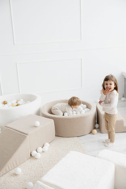 Play module + Sea of ​​balls, Beige
