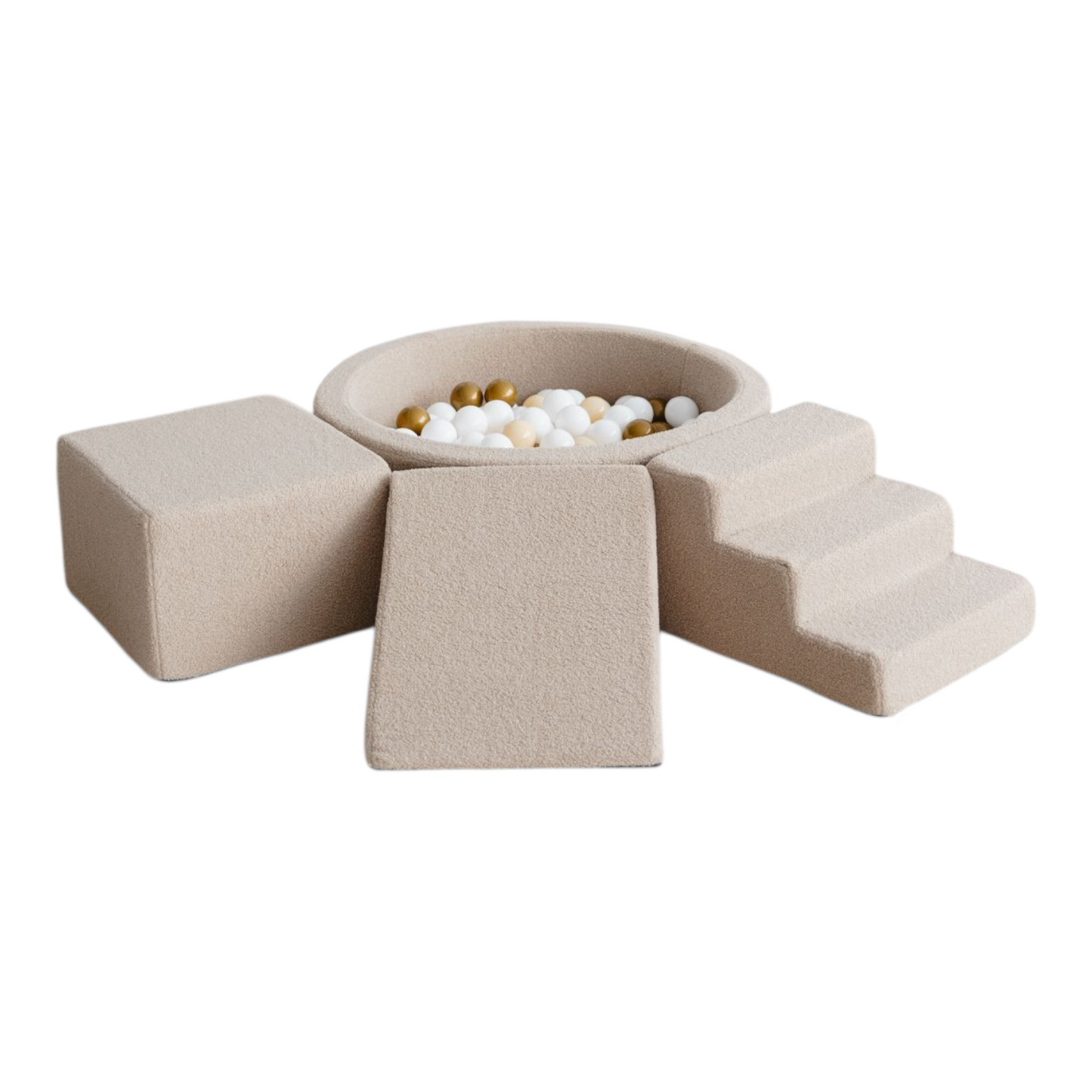 Play module + Sea of ​​balls, Beige