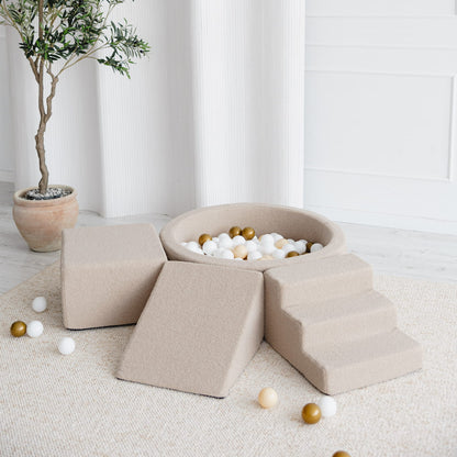 Play module + Sea of ​​balls, Beige