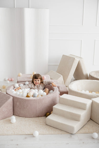 Leikkimoduuli + Pallomeri, Dirty Pink