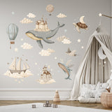 Seinätarra Setti 140x140 cm, Dream Ocean