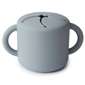 Mushie Silikoninen Snack Cup, Stone