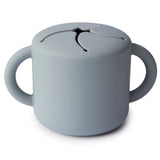 Mushie Silikoninen Snack Cup, Stone