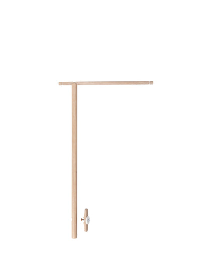 Oliver Furniture, Wood Co-Sleeper, White/Oak