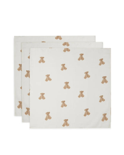 Jollein, Gaze 3-pack, Teddy Bear