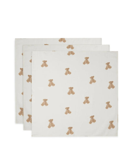 Jollein, Gaze 3-pack, Teddy Bear