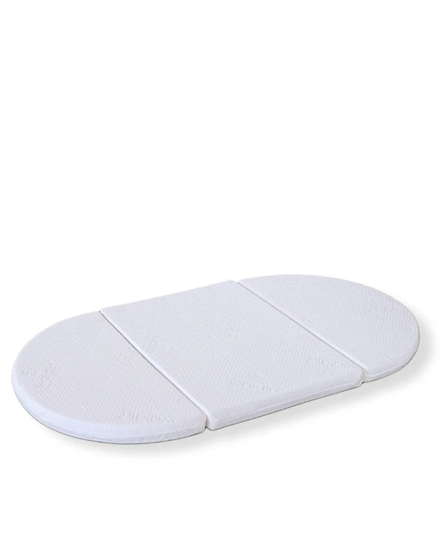 Waldin, Oval Pinnasänky 7in1 + Patja, Natural Wood