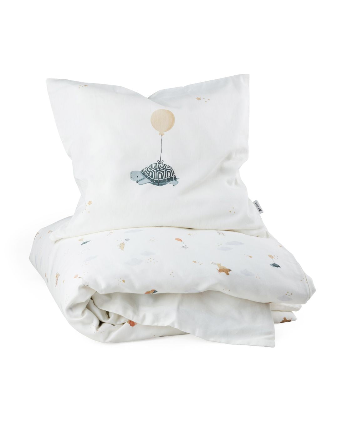 Sebra, Cotton Sateen Duvet Cover Set 135x100 cm, World of Sebra