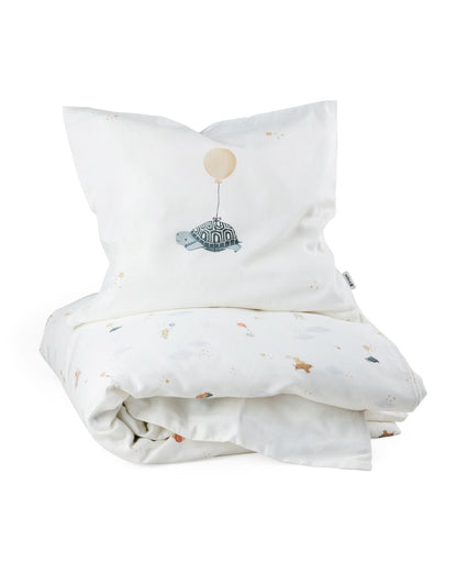 Sebra, Cotton Sateen Duvet Cover Set 135x100 cm, World of Sebra