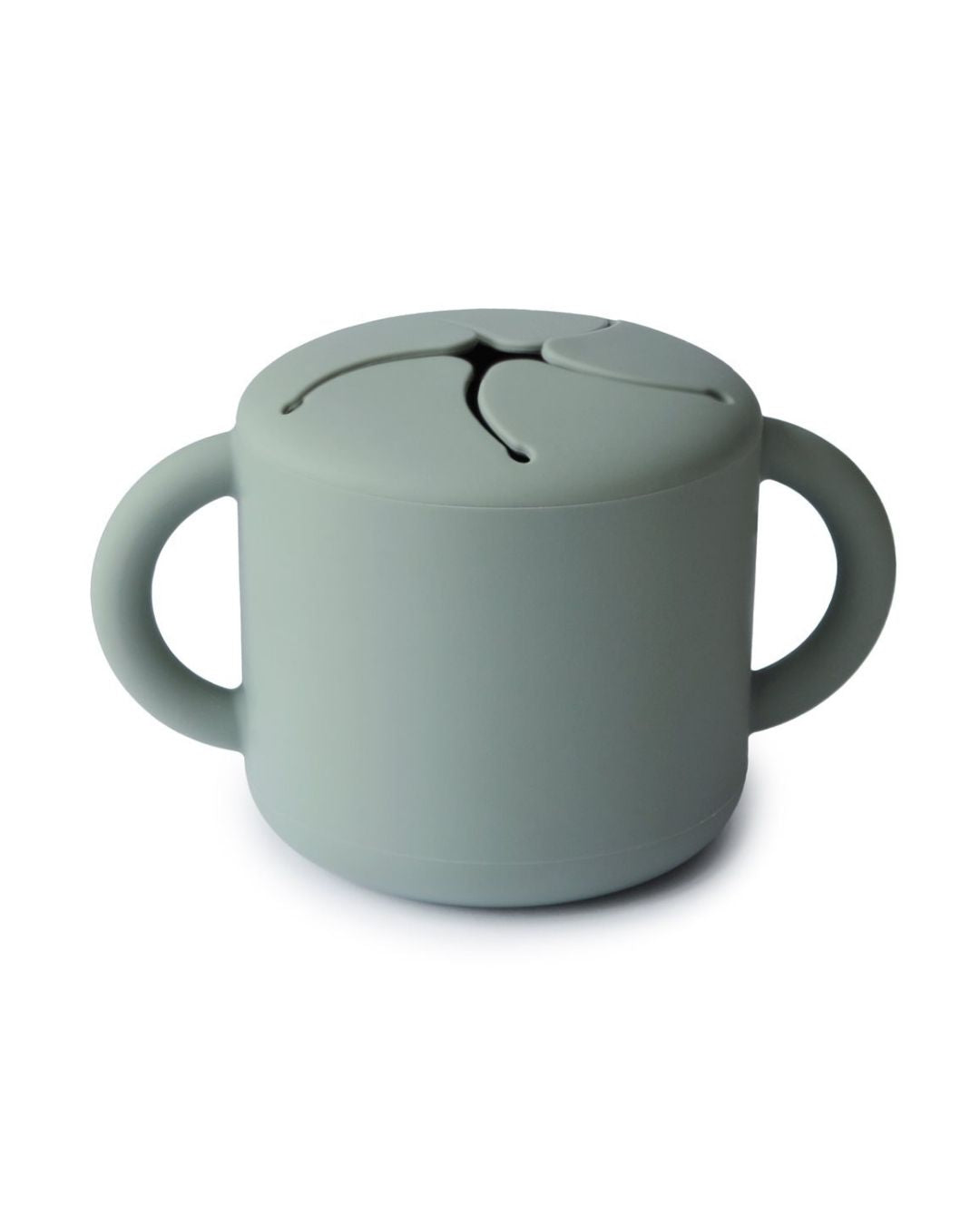 Mushie, Silikoninen Snack Cup, Cambridge Blue