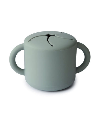 Mushie, Silikoninen Snack Cup, Cambridge Blue