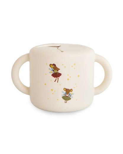 Mushie, Silikoninen Snack Cup, Fairy Mice