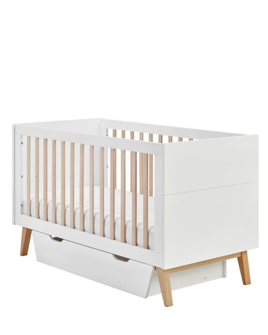Pinio, Swing Cot 2 IN 1, 70x140, Vit