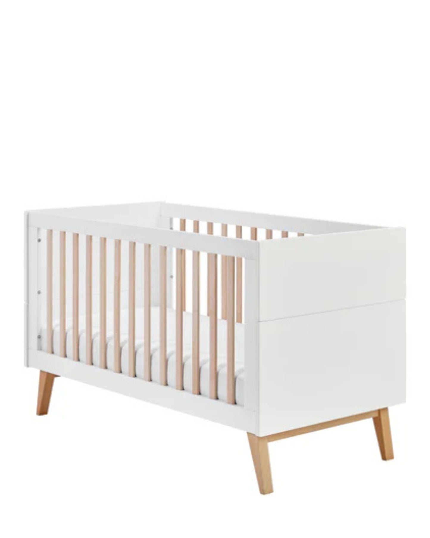 Pinio, Swing Cot 2 IN 1, 70x140, Vit
