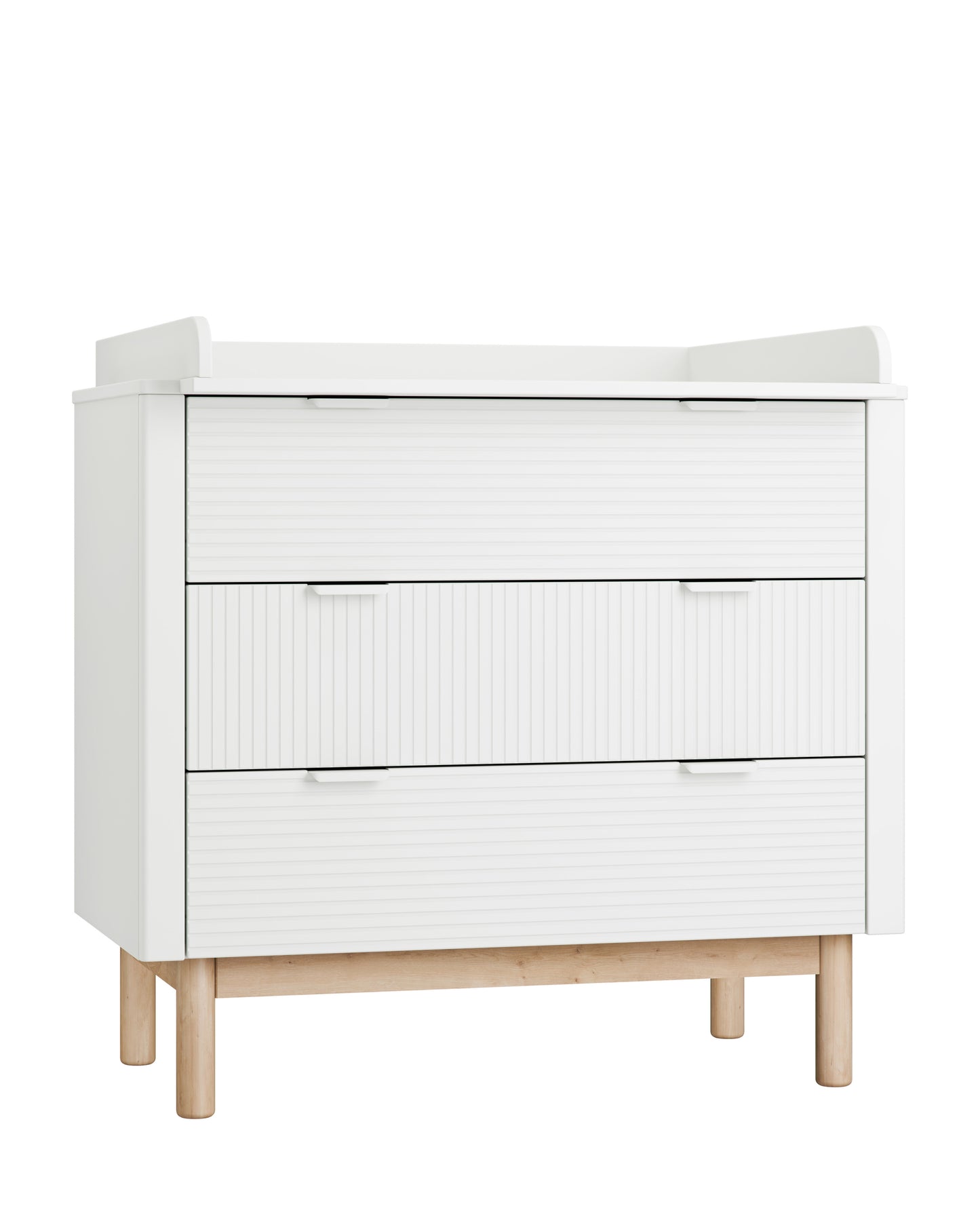 Pinio, Miloo Lipasto 3-laatikkoa, White