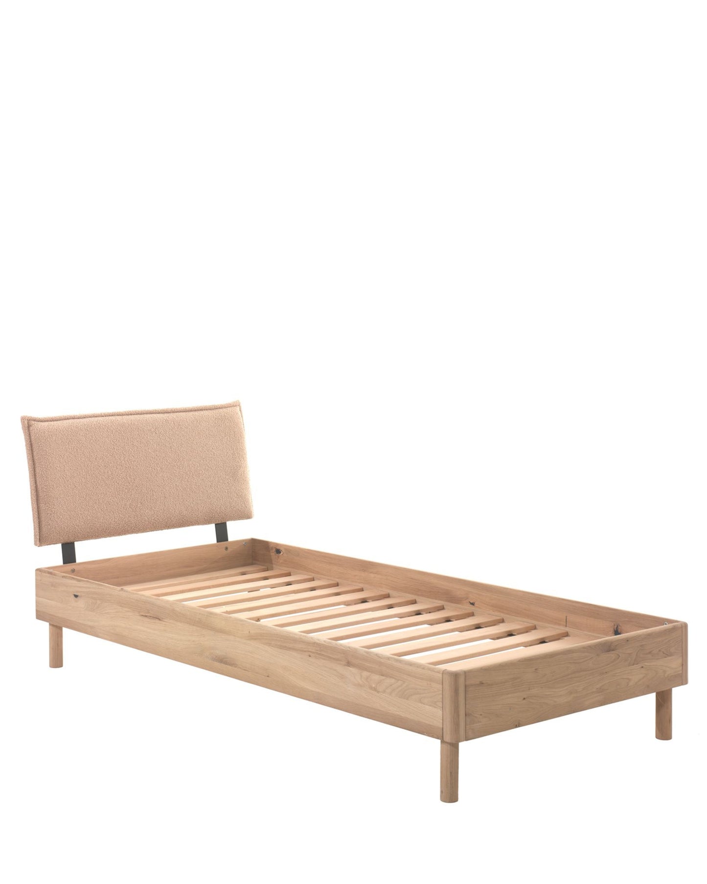 Vipack, Forrest Oak, Säng 90x200cm, Oak&amp;Boucle