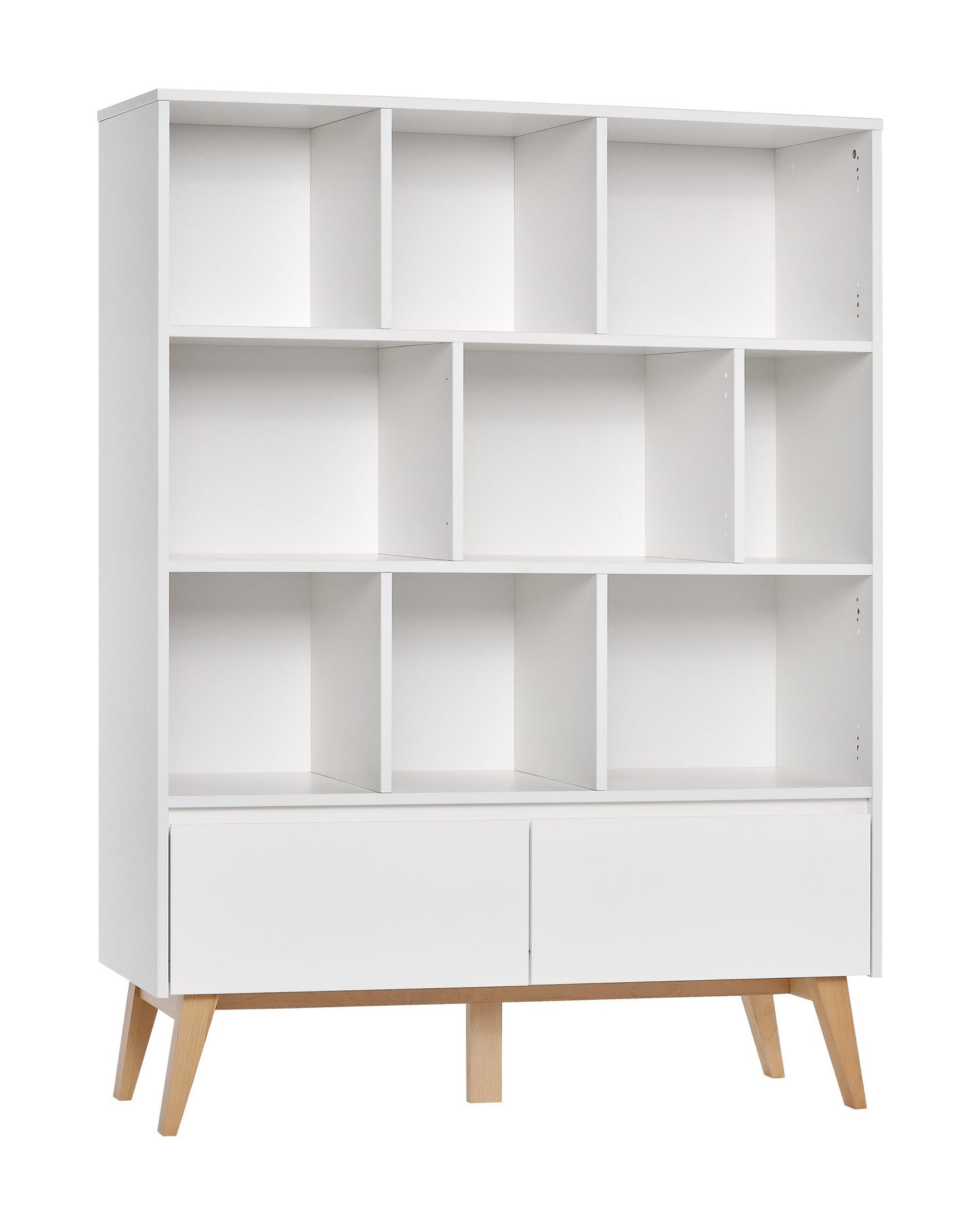 Pinio, Gungbokhylla 120 cm, Vit