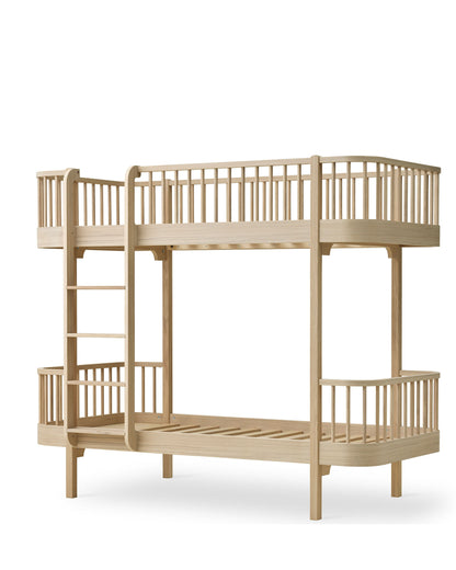 Oliver Furniture, Wood Original, Korkea Kerrossänky 90x200, Oak