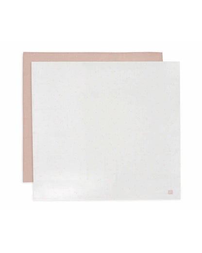 Jollein, Halsduk 2-pack, Nalle, 115x115cm