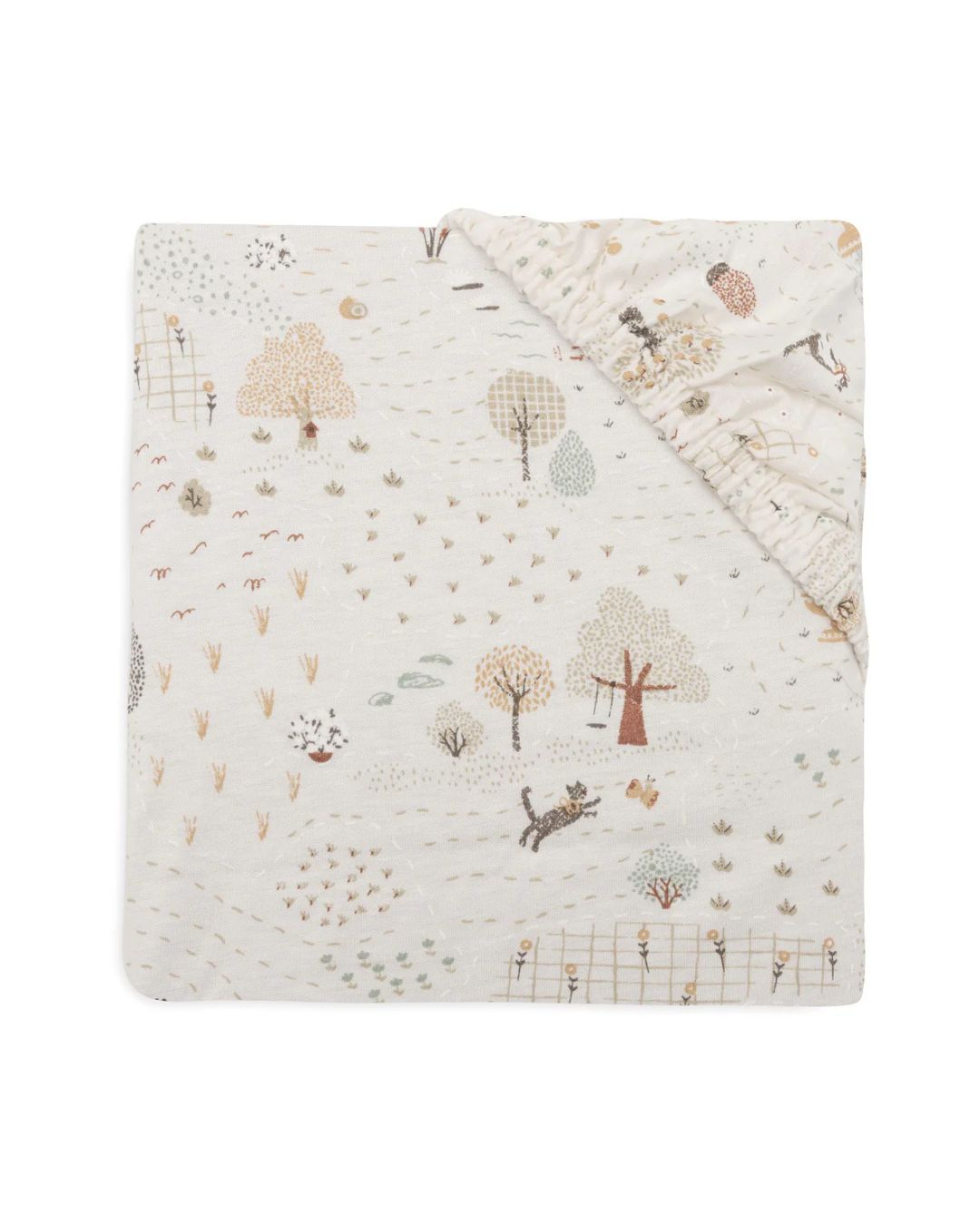 Jollein, Aluslakana, 60x120cm, Jersey Tiny Park