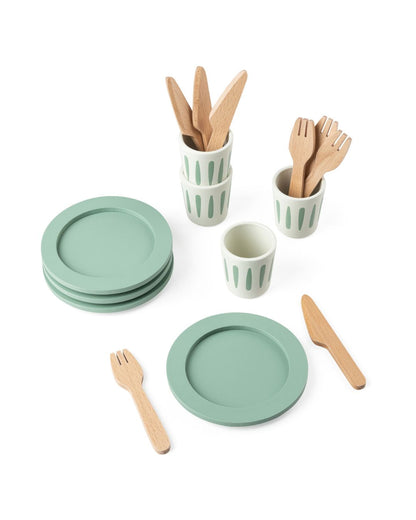 Zebra, Dining Set, Sage Green