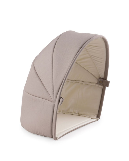 Zebra, Baby Nest Hood, Jetty Beige