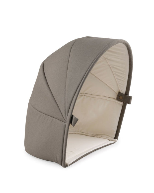 Zebra, Baby Nest Hood, Dark Olive