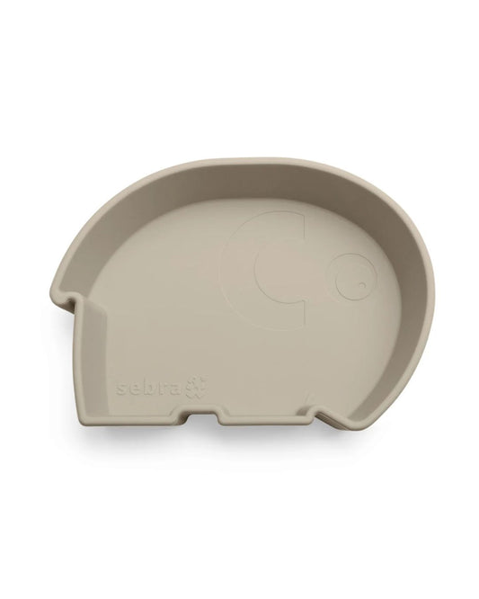 Zebra, Silicone bowl, Fanto Jetty Beige
