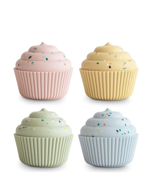 Mushie, Silicone toy, Mix and Match Cupcake