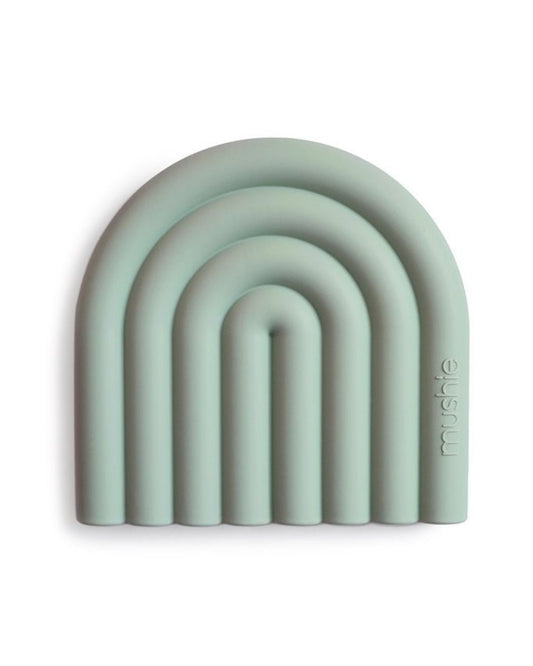 Mushie, Chewing toy Rainbow, Cambridge Blue