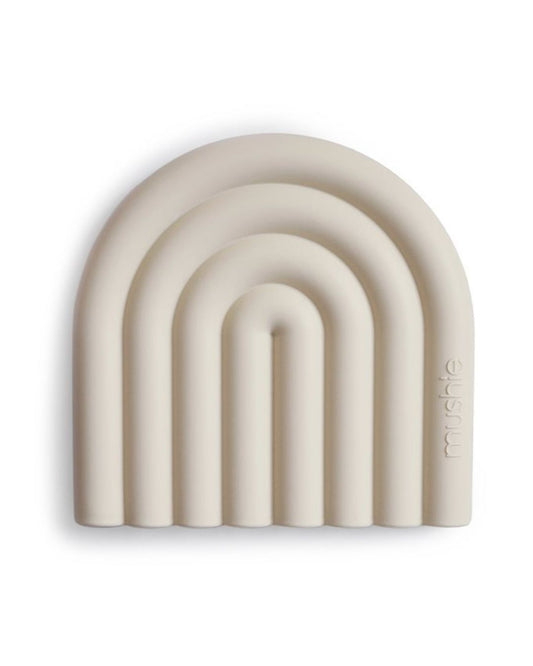 Mushie, Chewing Toy Rainbow, Shifting Sand