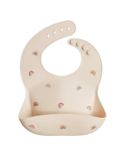 Mushie Bib, Rainbow