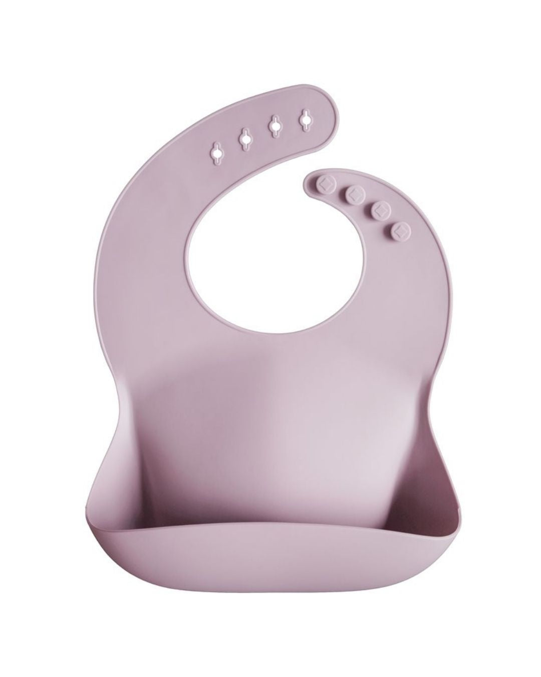 Mushie Bib, Pale Mauwe
