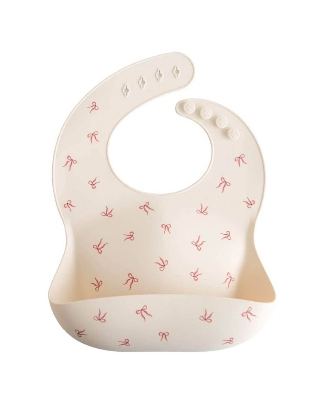 Mushie, Bib, Bows