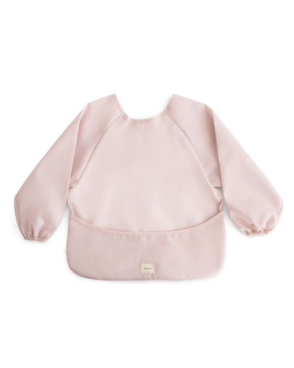 Mushie, Bib with Sleeves, Blush