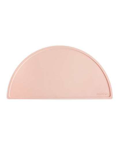 Mushie Silikoni Ruokailualusta, Blush