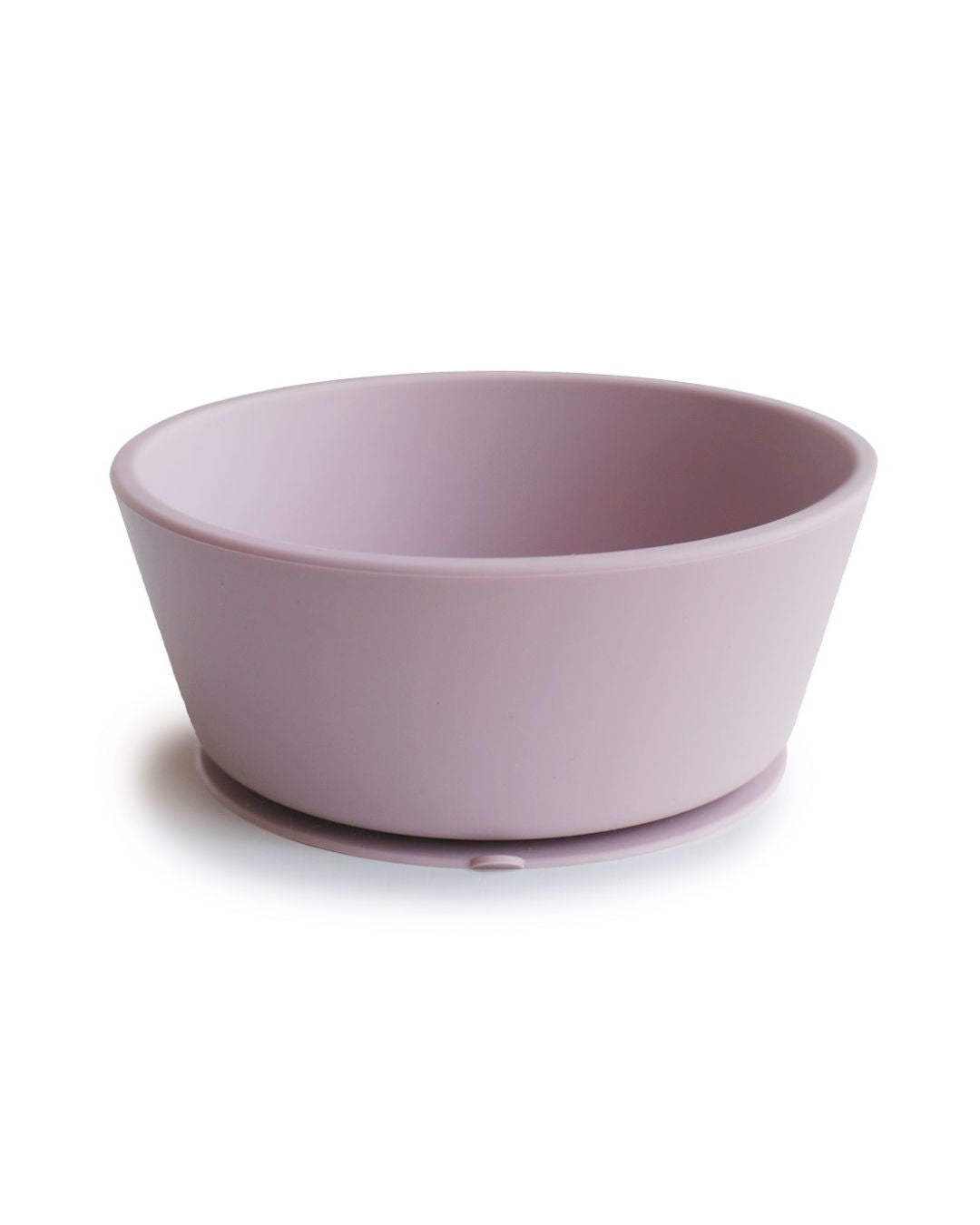 Mushie, Silicone bowl with suction cup, Soft Lilac