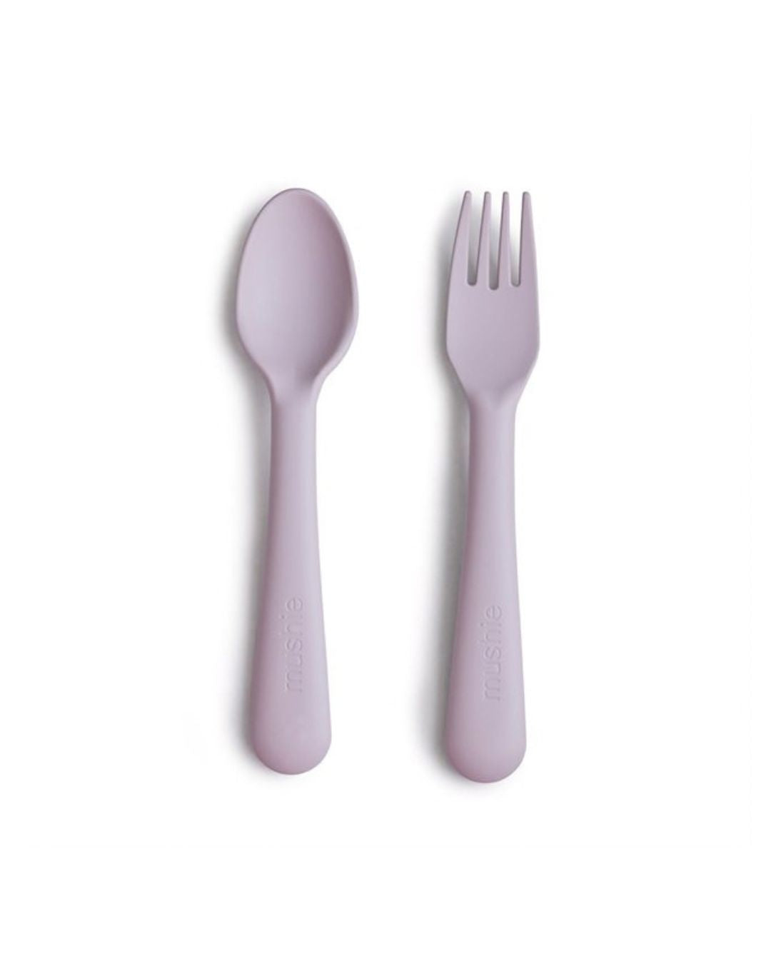 Mushie, Cutlery, Soft Lilac