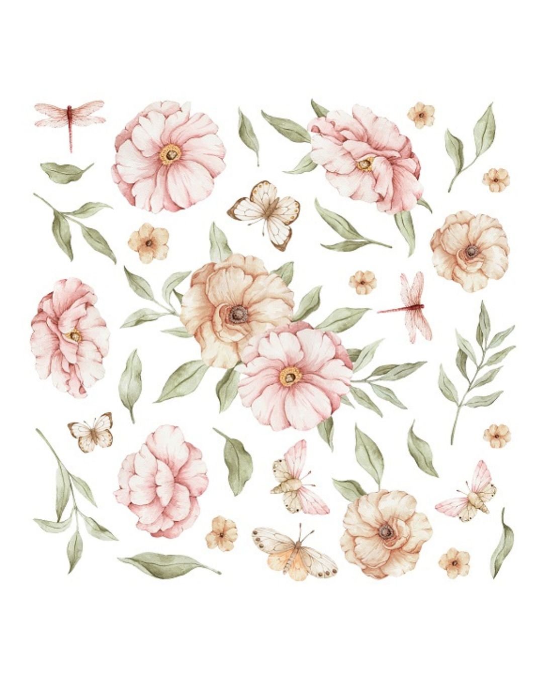 Seinätarra Setti 150x150 cm, Meadow